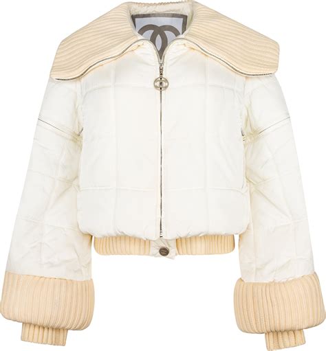 chanel coat puffer|Chanel boutique jacket.